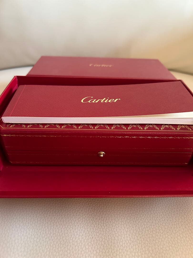 カルティエ　18金　プラチナ　ボールペン