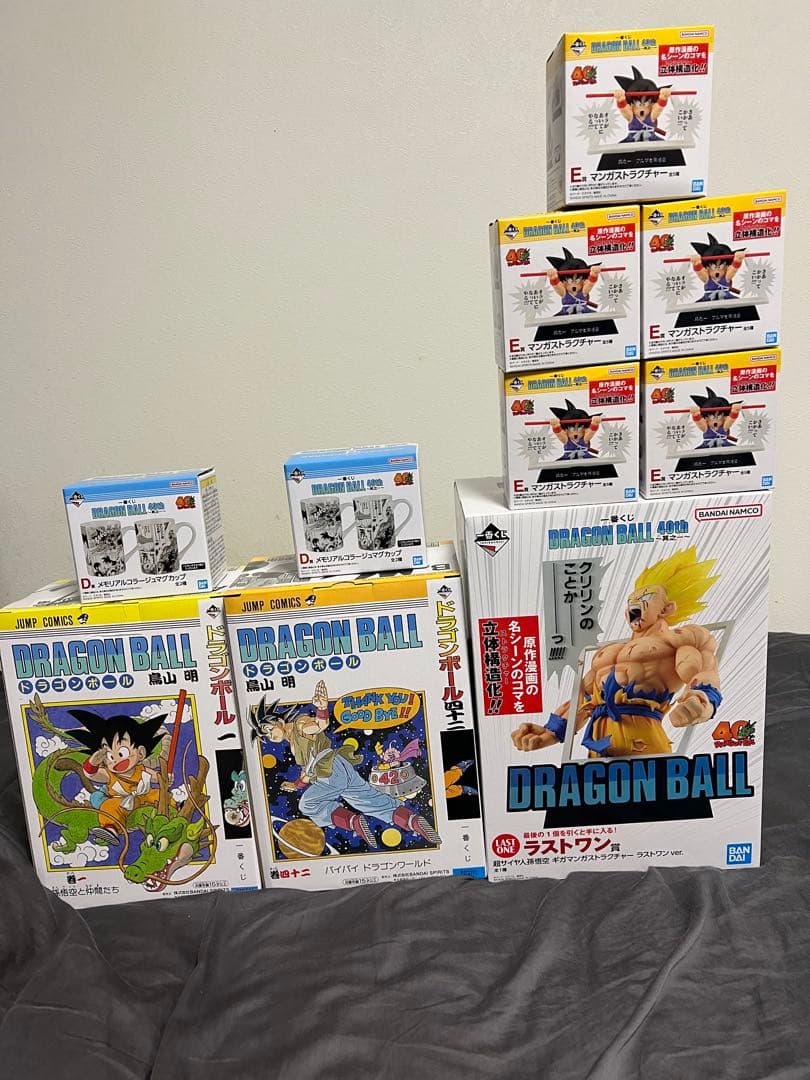 y*ー様 一番くじ DRAGON BALL 40th 其之ー　全種フルコンプリー