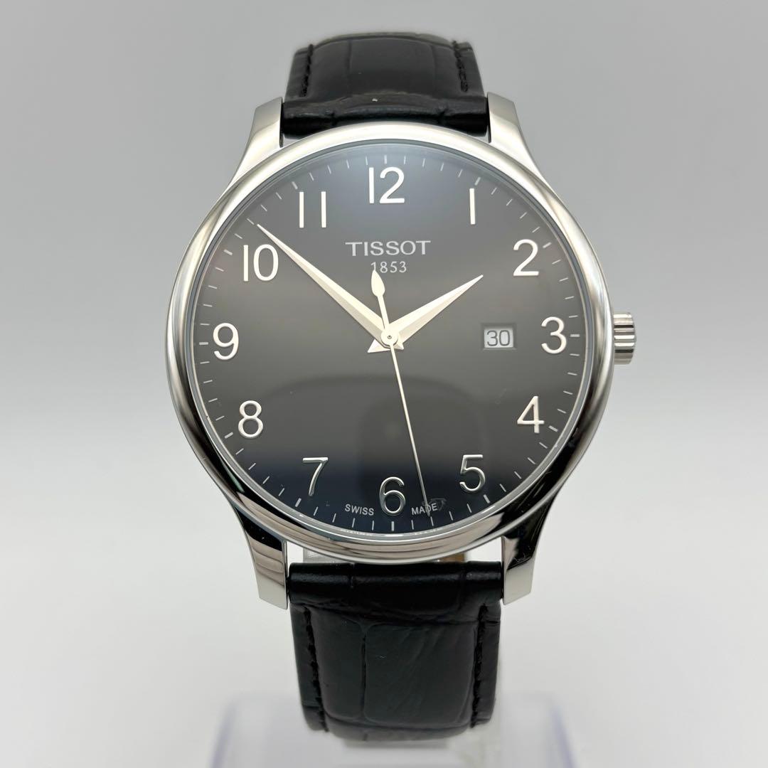 超美品✨TISSOT ティソ ジェント クラシック 腕時計 デイト メンズ