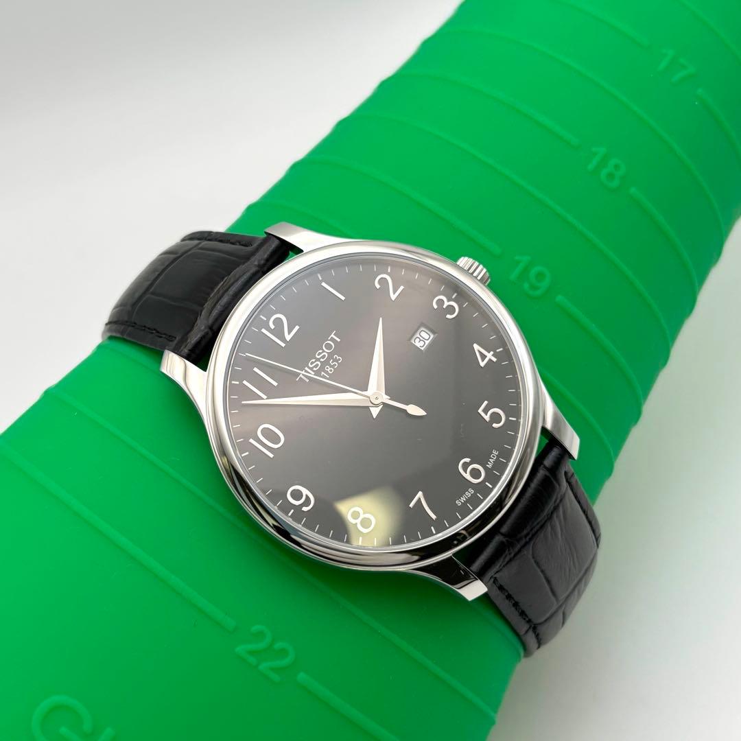 超美品✨TISSOT ティソ ジェント クラシック 腕時計 デイト メンズ