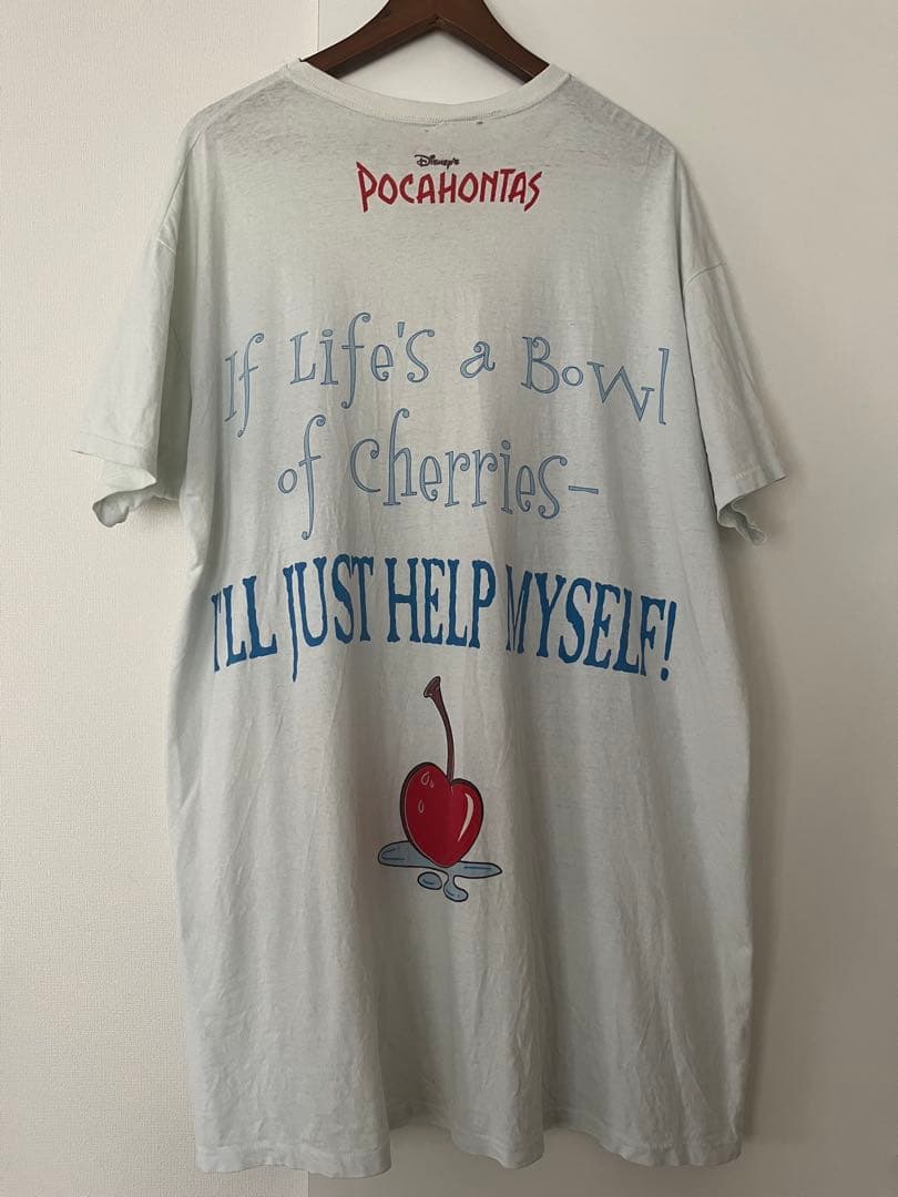 ディズニー ヴィンテージ ポカホンタス ミーコ パーシー Tシャツ 90s