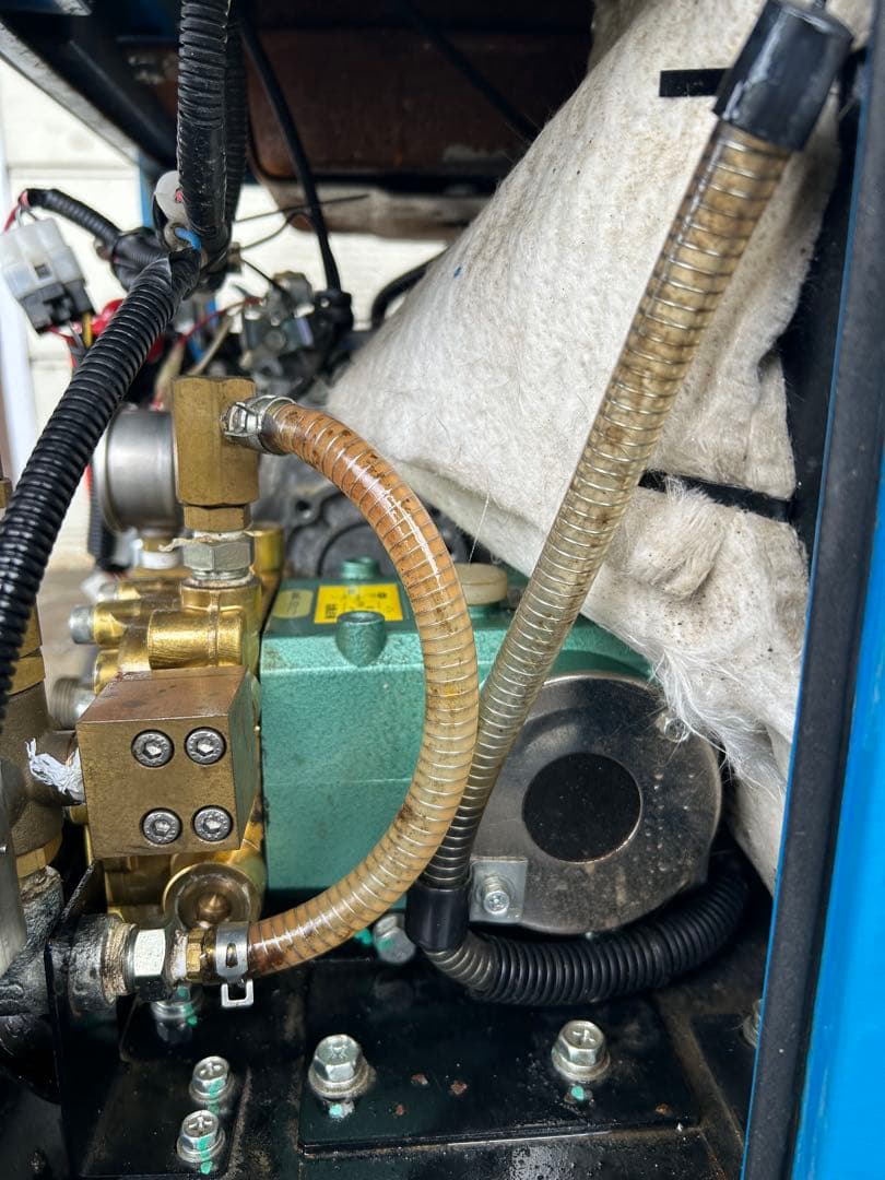 K2綺麗★ツルミHPJ-5ESM高圧洗浄機防音ガン・高圧ホース給排水ホースセット