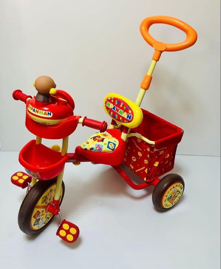 【音声OK】アンパンマン デラックスR 三輪車