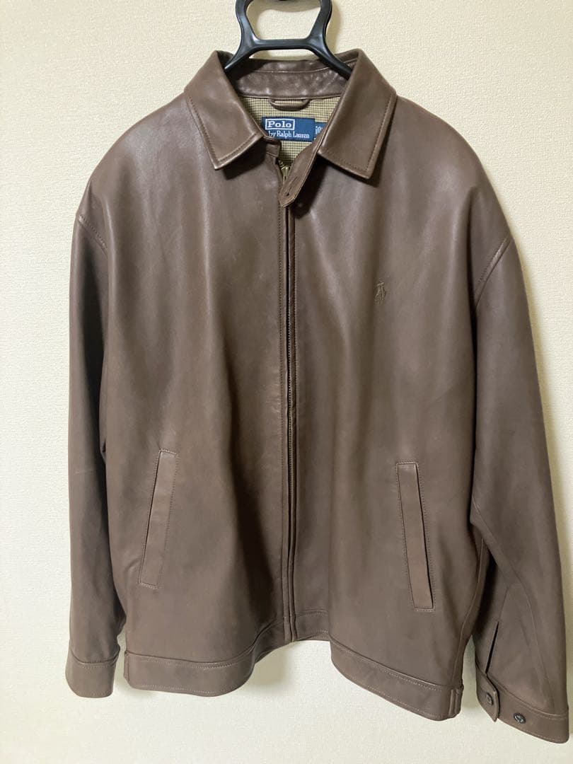 (値下げ) POLO RALPH LAUREN レザージャケット ブラウン