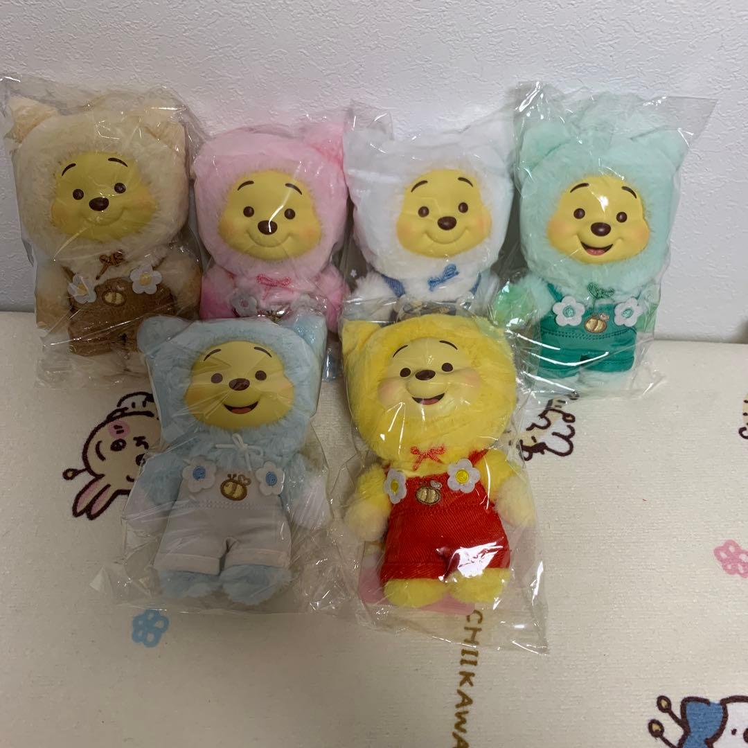 トップトイ くまのプーさん 6点　キャンディーベアシリーズ