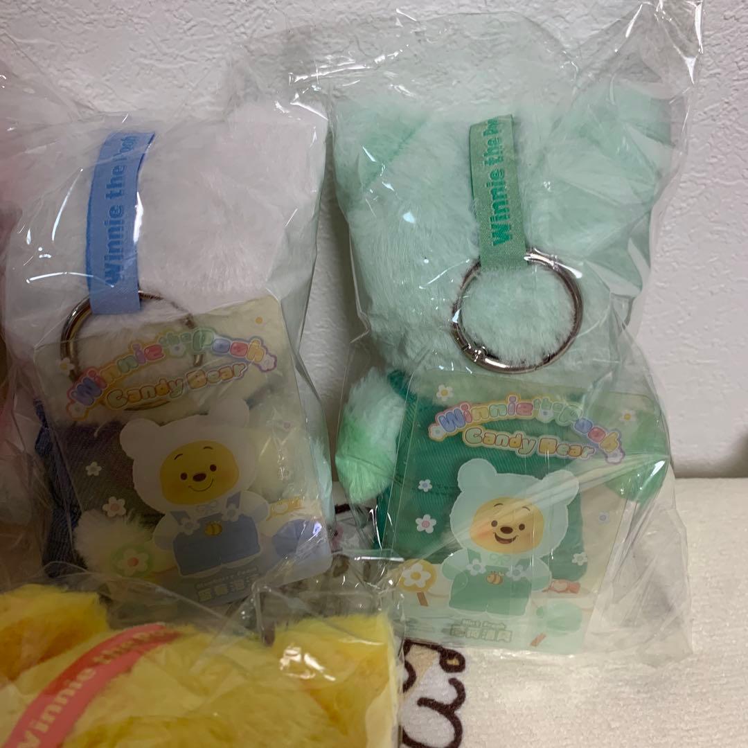 トップトイ くまのプーさん 6点　キャンディーベアシリーズ
