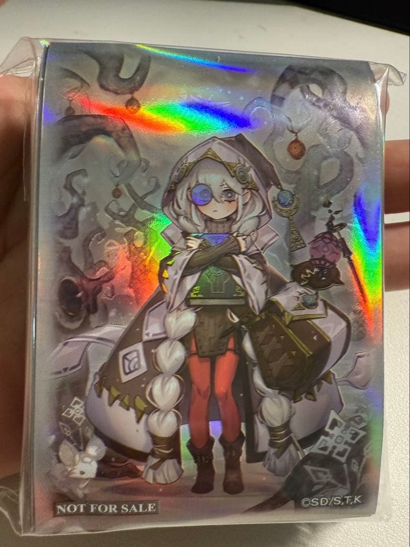 遊戯王 JUDGE 2025 白き森のアステーリャ スリーブ 中国限定 未開封