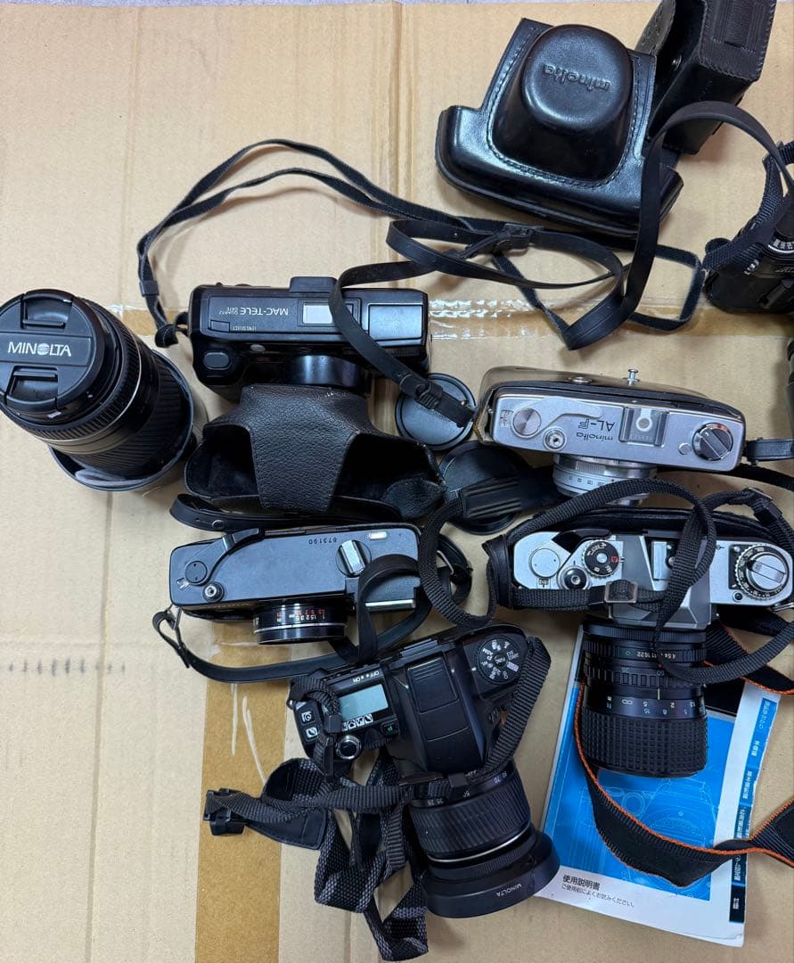 フィルムカメラセット Sony Minolta Konica