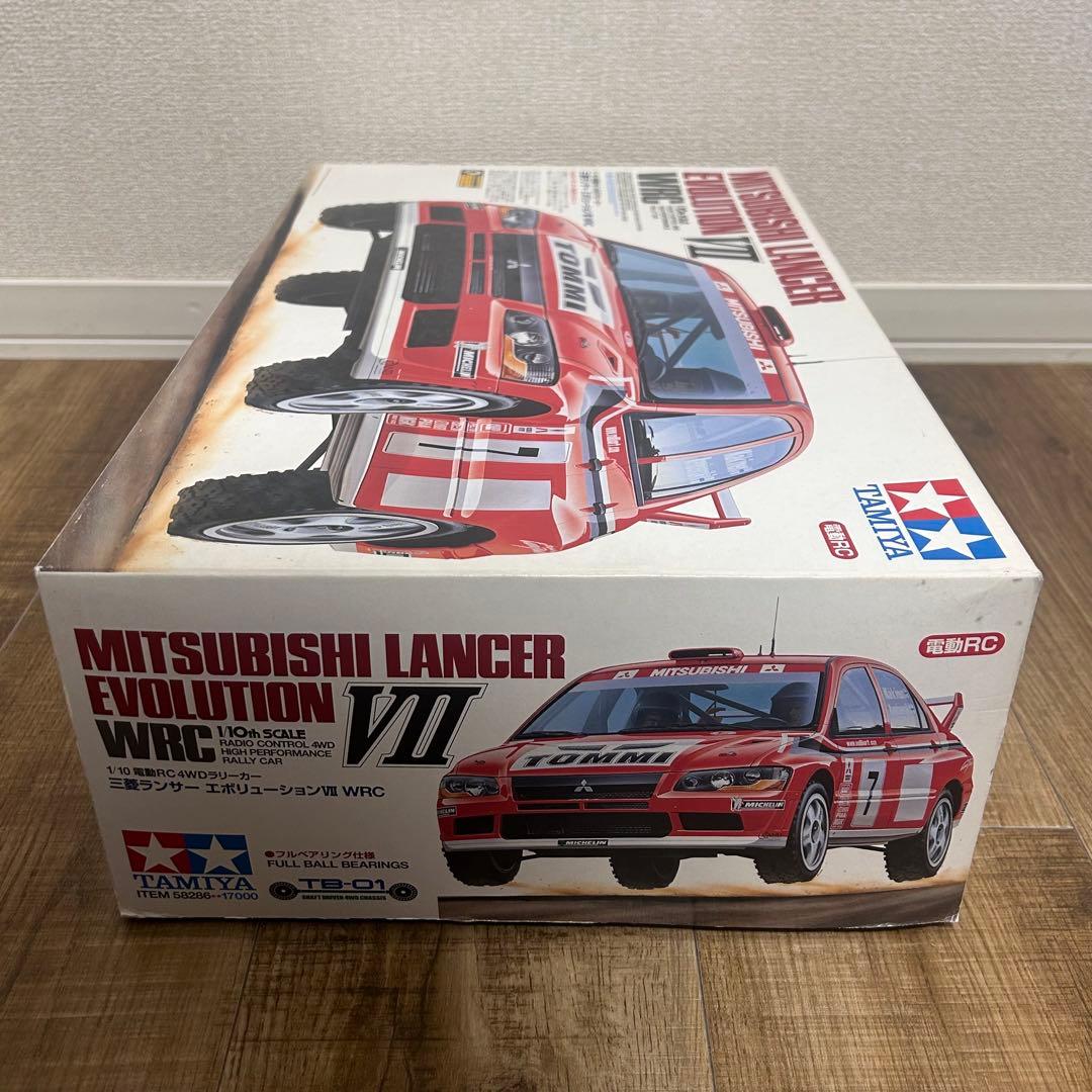 未組立 1/10 タミヤ 三菱ランサー エボリューション VII WRC