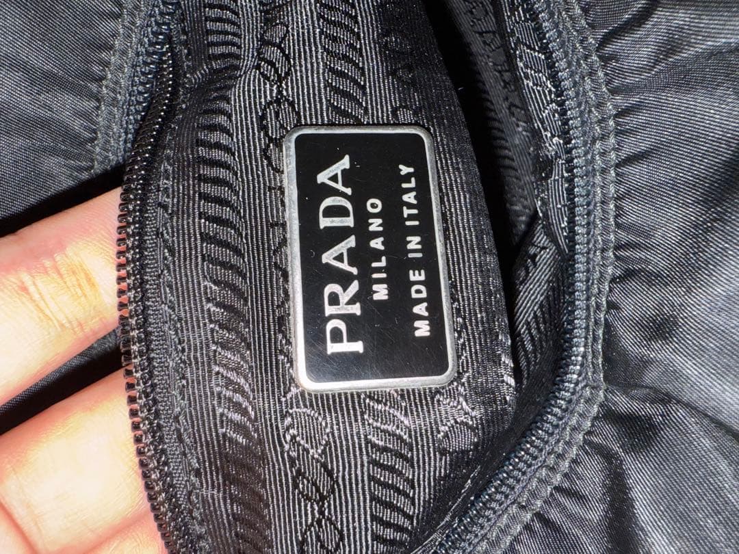 【美品】PRADA テスートシティ ハンドバッグ B6245 ギャランティ付き