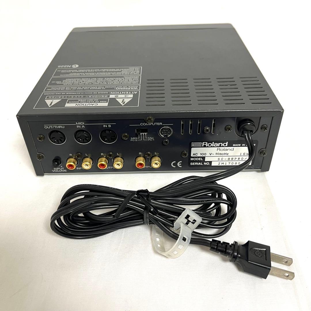 ROLAND ローランド　SC-88pro サウンドキャンバス 音源モジュール