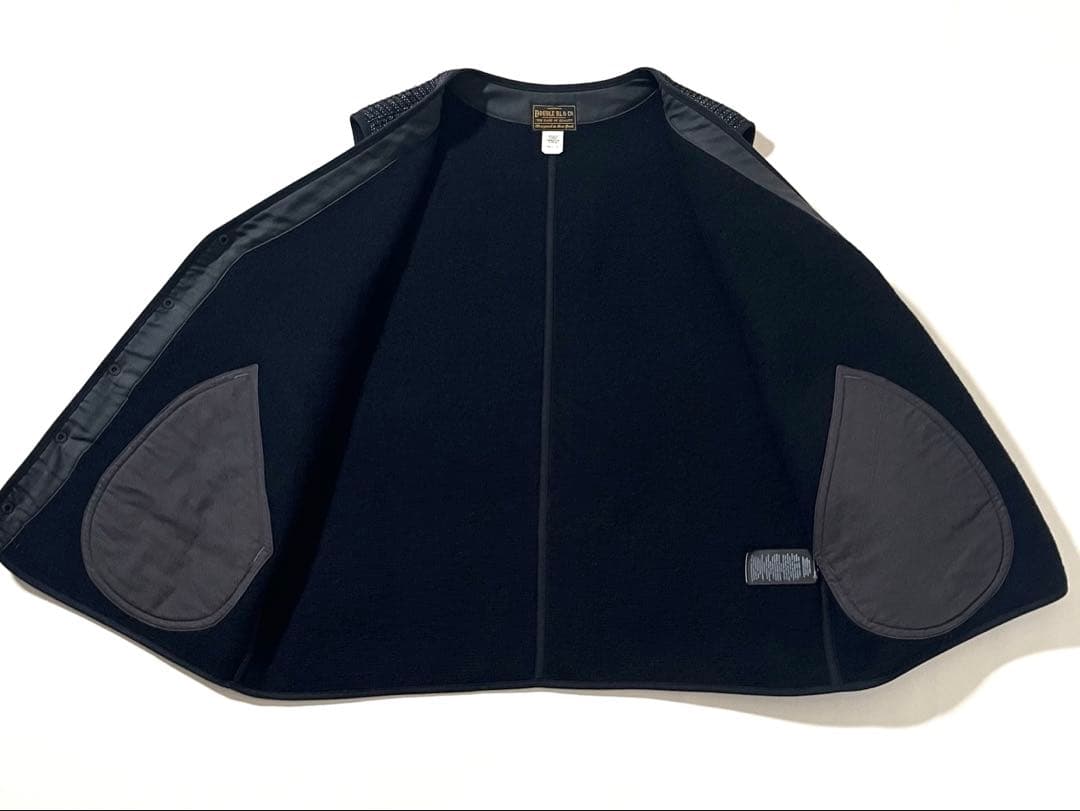 【未使用級】RRL　ビーチクロス ベスト　ジレ　XLサイズ　24AW　ごましお