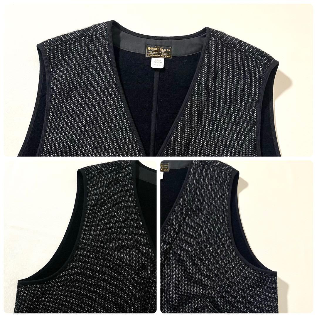 【未使用級】RRL　ビーチクロス ベスト　ジレ　XLサイズ　24AW　ごましお