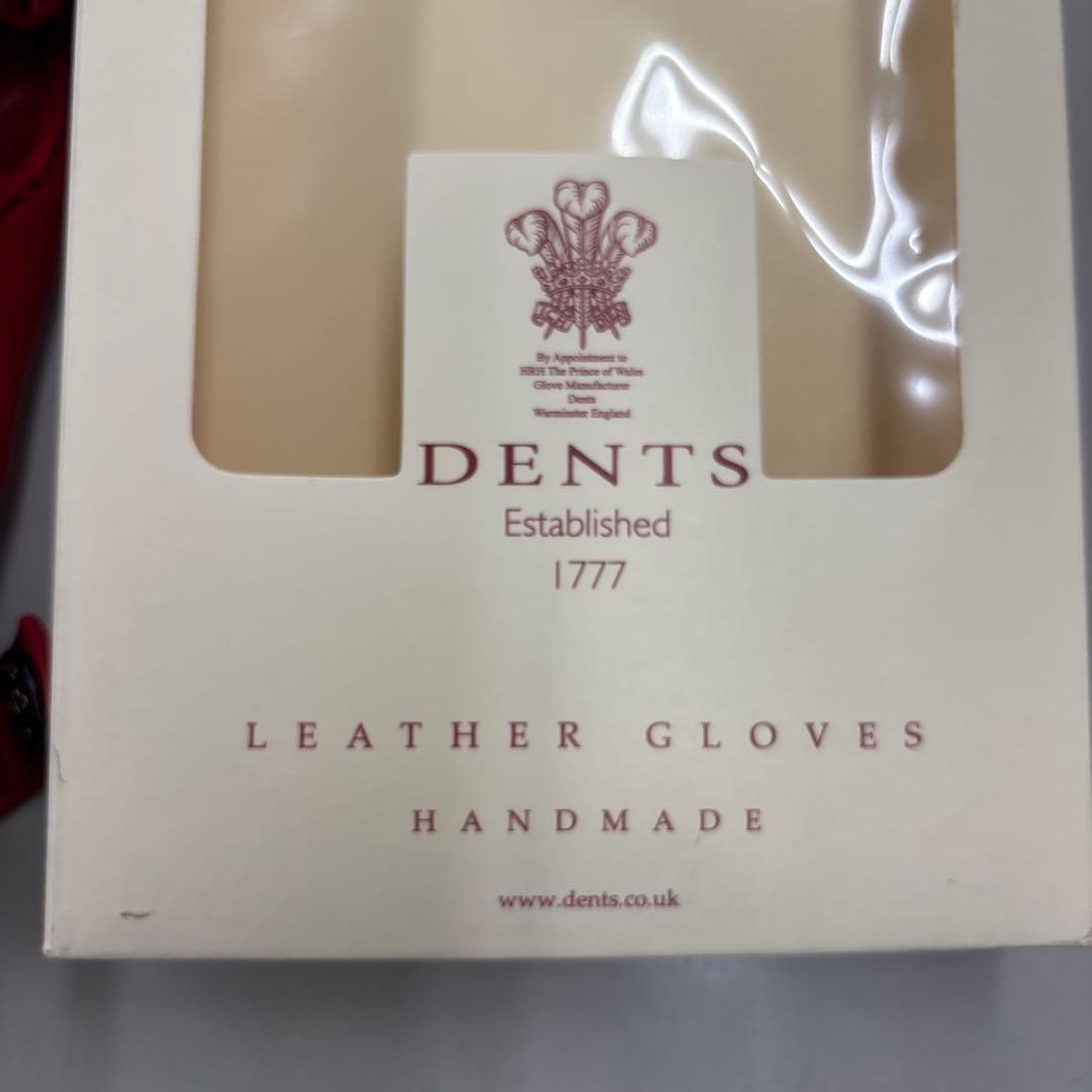 【希少】DENTS デンツ レザーグローブ　ヘリテージコレクション 7 1/2