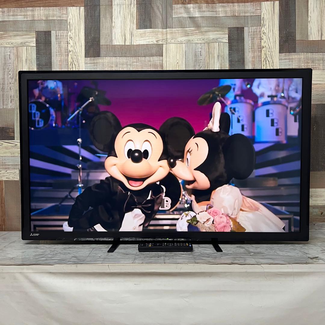 戦闘民族さん専用全国送料込三菱電機 50V型地上.BS.CS液晶テレビ外付HDD