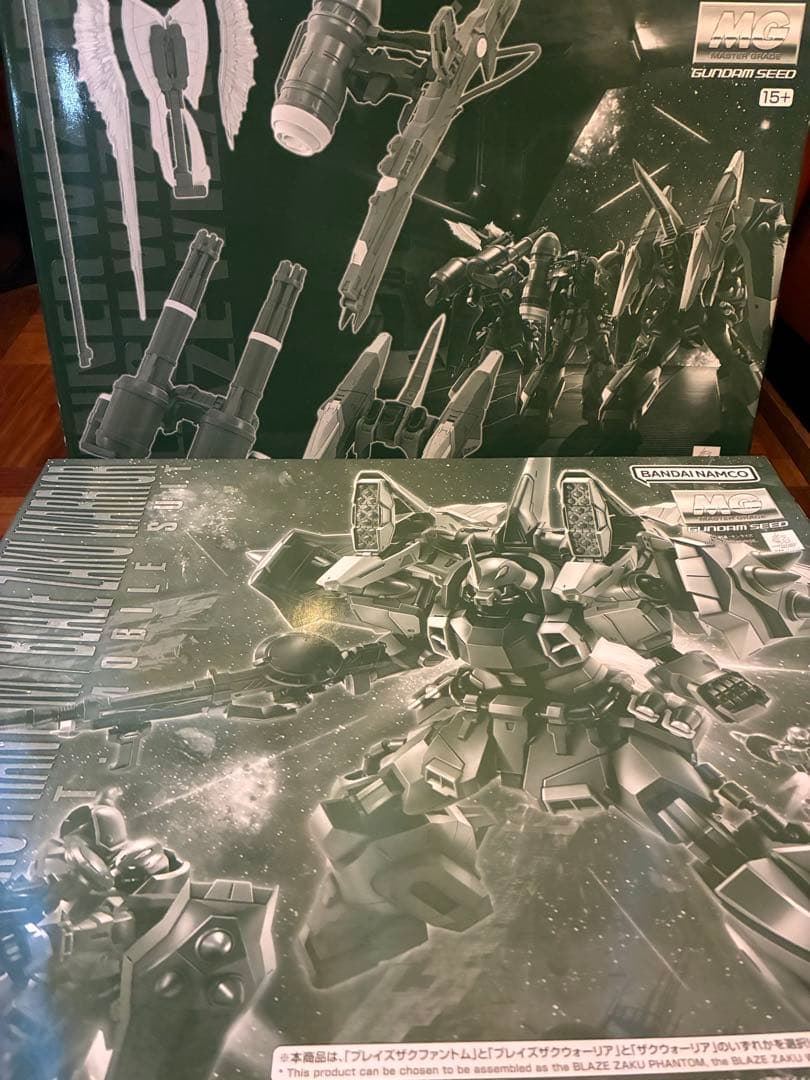 【未組立品】　MG ブレイズザクファントム ザクウォーリア ウィザードセット