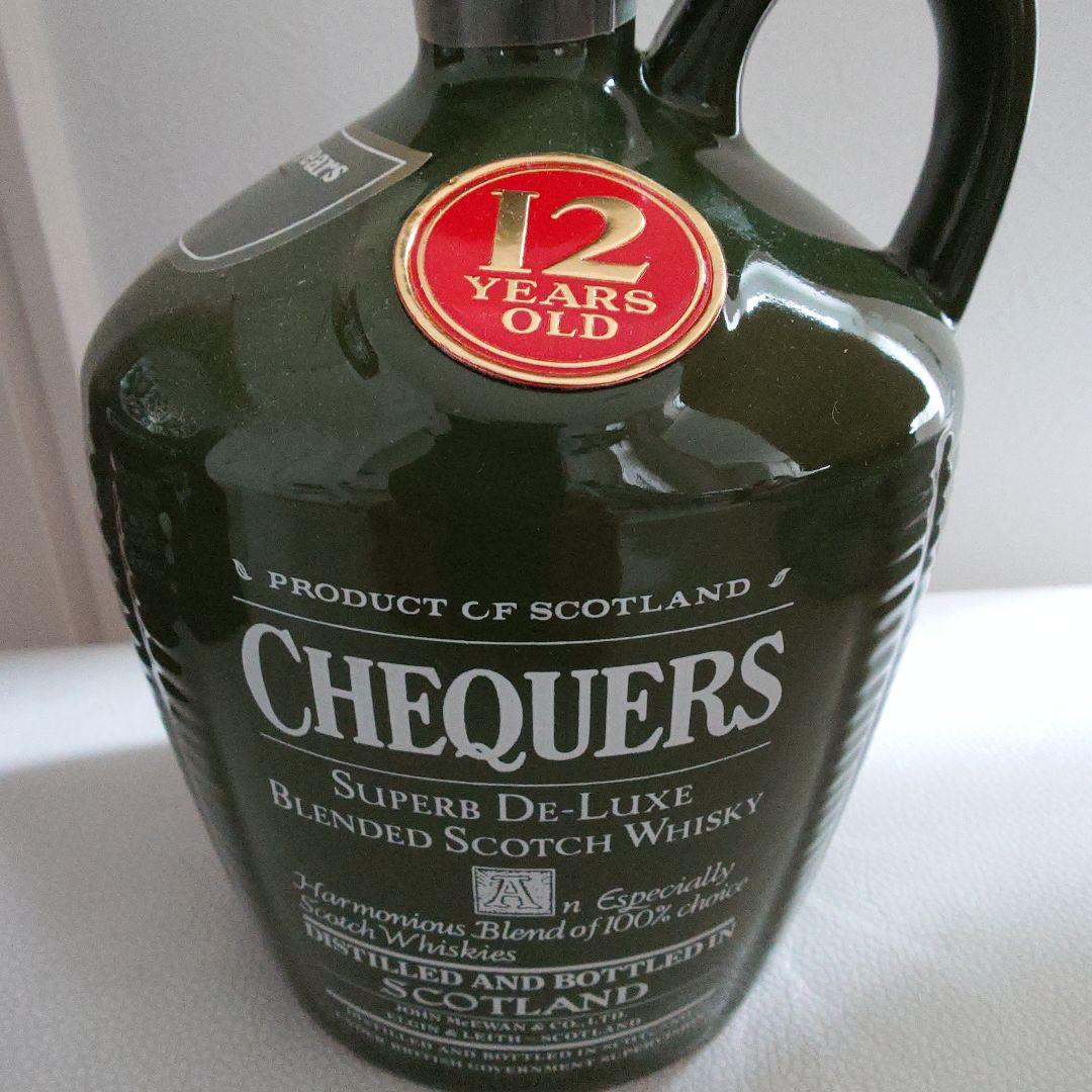 【古酒】CHEQUERS SCOTCH OVER 12YEARS チェッカーズ