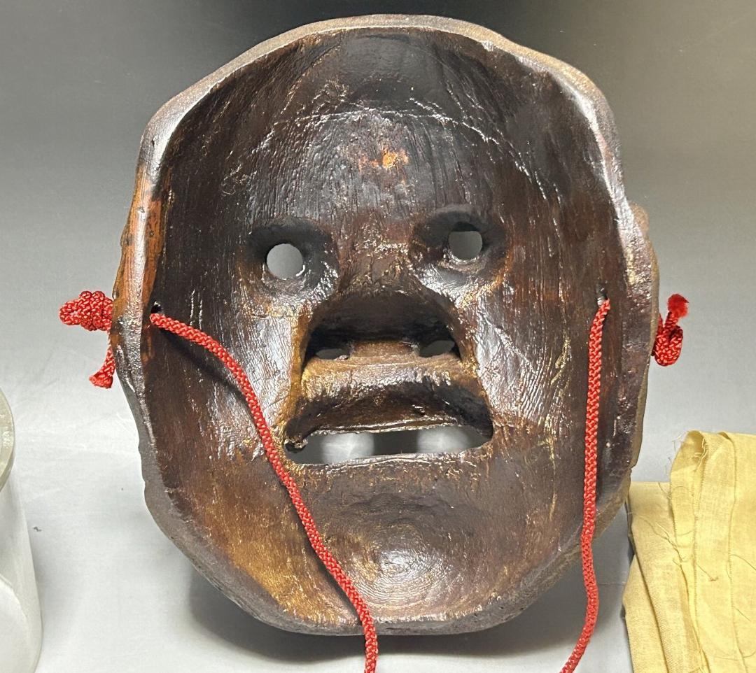 津田清峯 伝統面　能面 石橋 獅子口　連獅子　猿飛出　鬼面　泥虎 神楽面