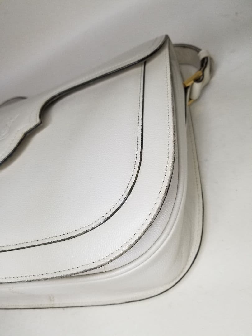 YSL イヴサンローラン レザー フラップ ワン ショルダーバッグ ２WAY