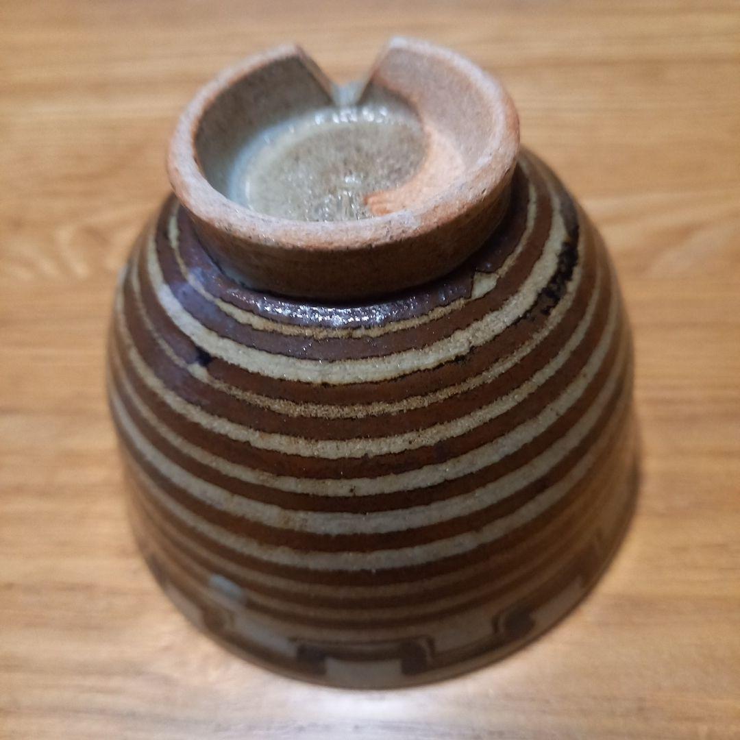 人間国宝　加藤土師萌先生　湯呑茶碗　美術骨董品　共箱識箱無し　陶印有り　象嵌