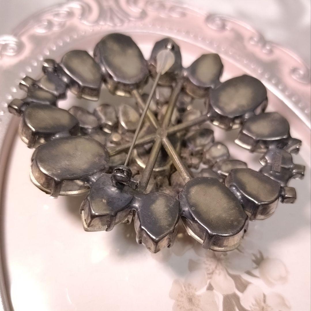 ✨激レア 美品 ＦＯＸＥＹ ブローチ　EKA TERINA　ブラウン グリーン