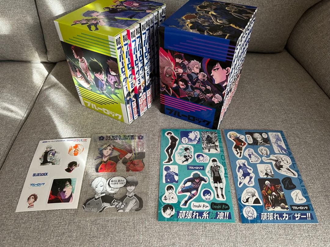 ブルーロック 漫画 1-30巻+エピソード凪4巻セット ステッカー付き