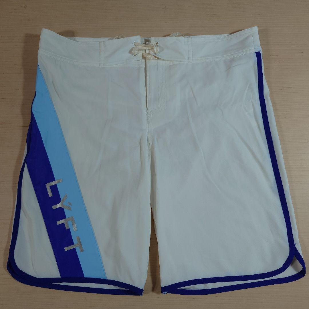 LYFT 水着 Lサイズ ホワイト/ブルー