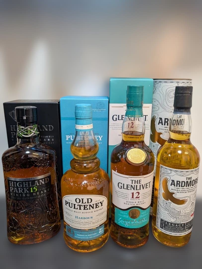 【期間限定値下げ】スコッチウイスキー セレクション 4本セット