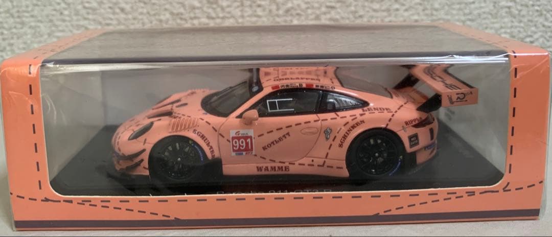1/43 Porsche 911 GT3 R #991 ピンクピッグ