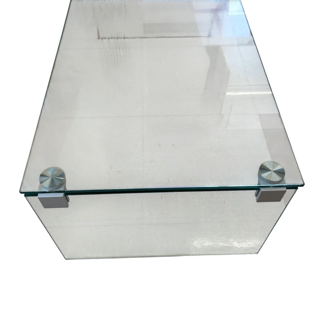 定価5万もう買えない!極美品フランフランサローネ ガラスコーヒーテーブル！