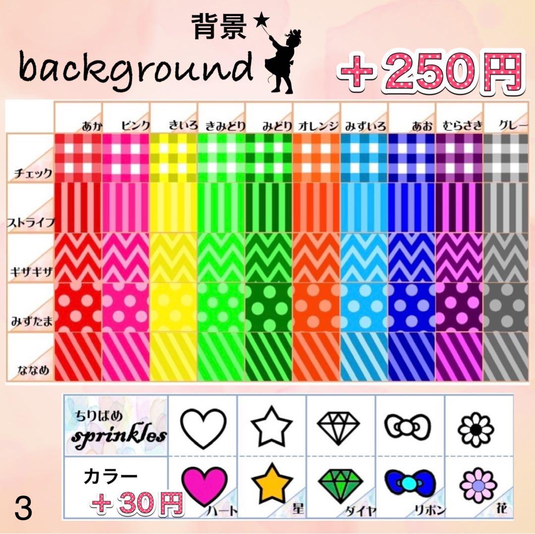 ☆キンブレシート　オーダー　kusa　キラキラ