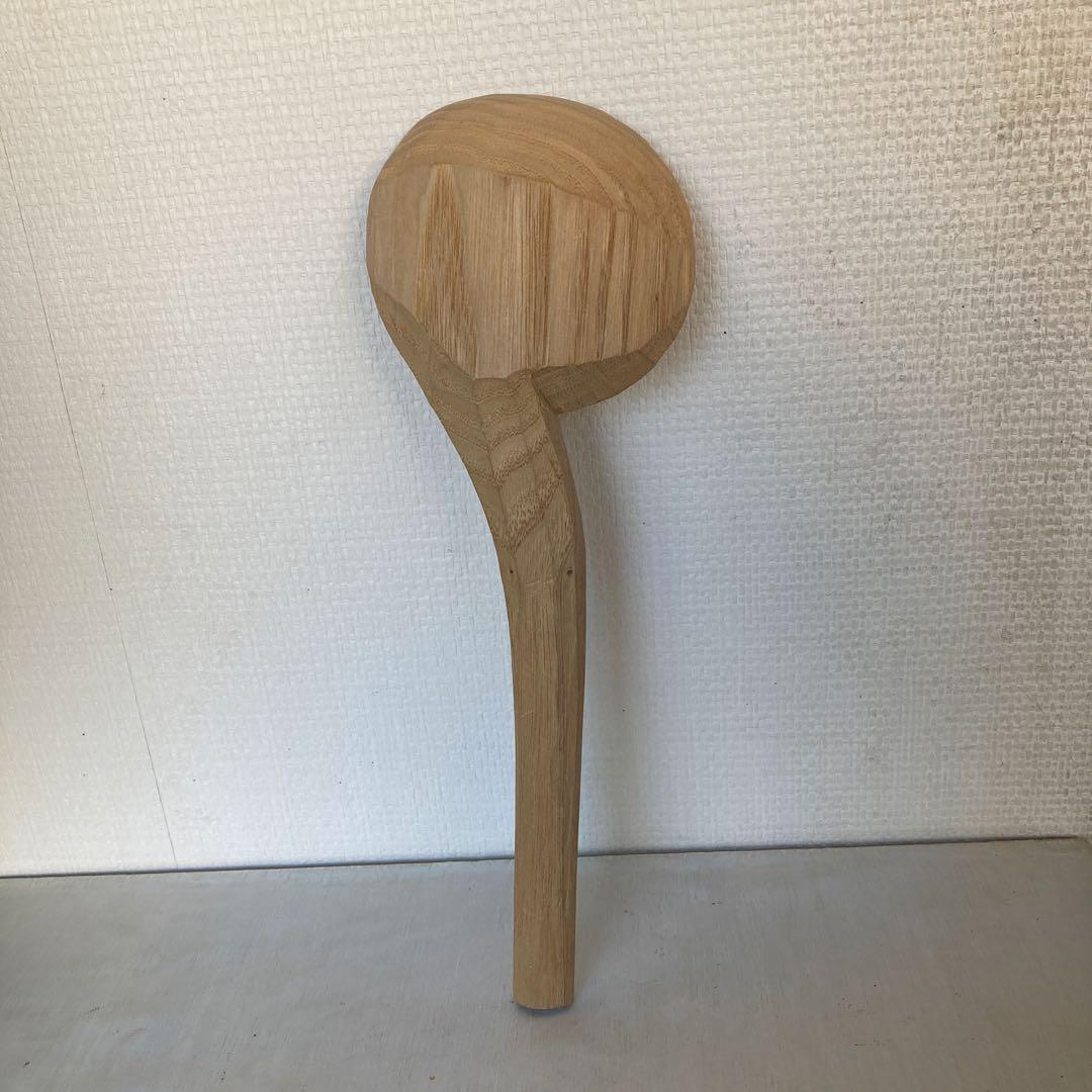 希少品　新子薫　栗の木杓子　のし杓子　奈良大塔坪杓子　くるみの木　三谷龍二