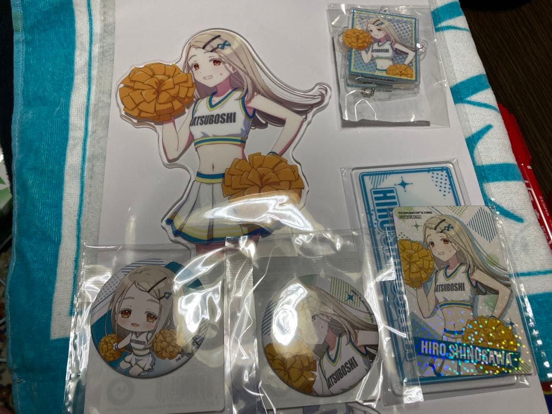 コトブキヤくじ　学園アイドルマスター　CHEERFUL! 篠澤広セット