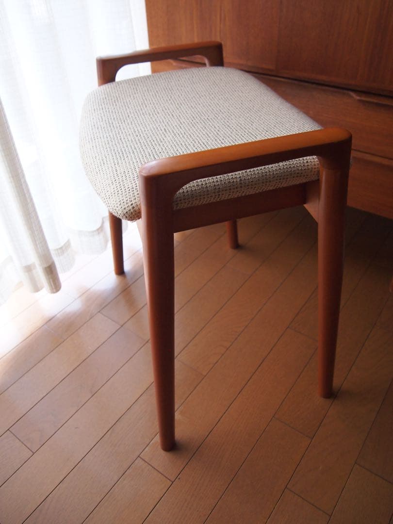 ミナペルホネン マルニ木工 ハンドメイド スツール タンバリン 生地 チェア