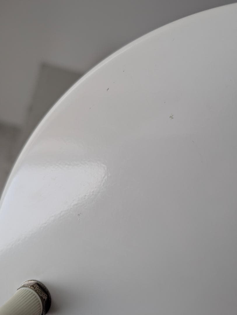 00s OLD 3灯 メタル ボールライト ペンダントランプ 白 スペースエイジ