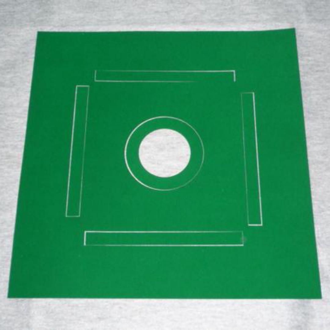 雀友天板張替え用マット（緑色）