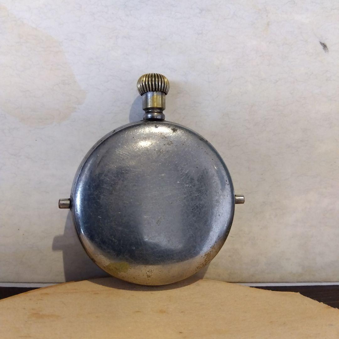 懐中時計タイプ置時計、懐中時計　 手巻きスモセコ 　アンソニア　整調済　少々難有