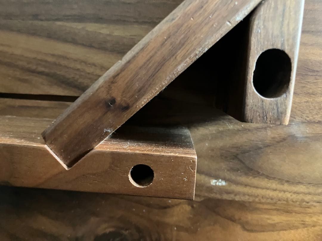 ダークブラウン 木製 ダイニングテーブル