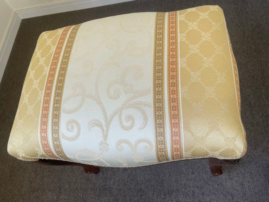 専用商品 クラシカル 猫脚 高級ドレッサースツール イタリア製