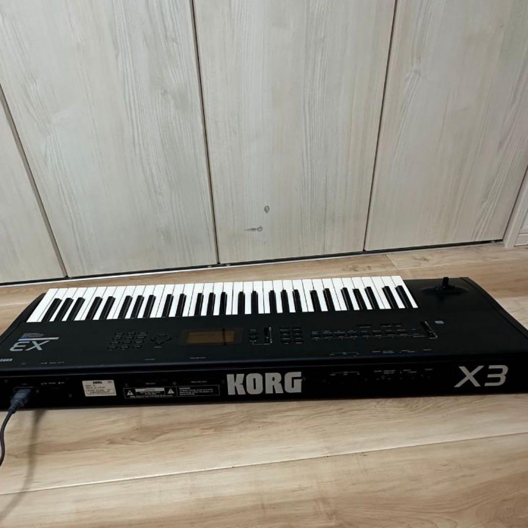 KORG コルグ X3 ワークステーション シンセサイザー ジャンク 音出し確認