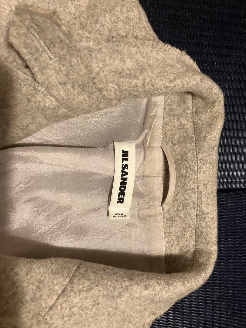 JIL SANDER グレイチェスターコート