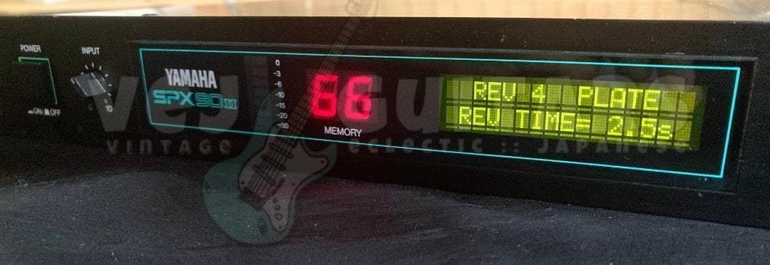 Yamaha SPX-90II 伝説のSymphonic搭載　マルチFXラック