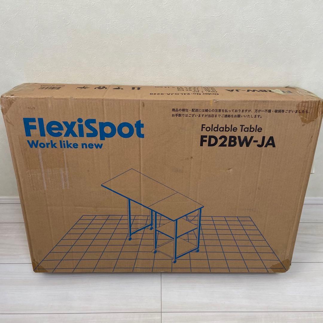 ❤️1品限り❤️FLEXISPOT 折りたたみデスク 幅107ｘ奥行き45ｘ高さ75