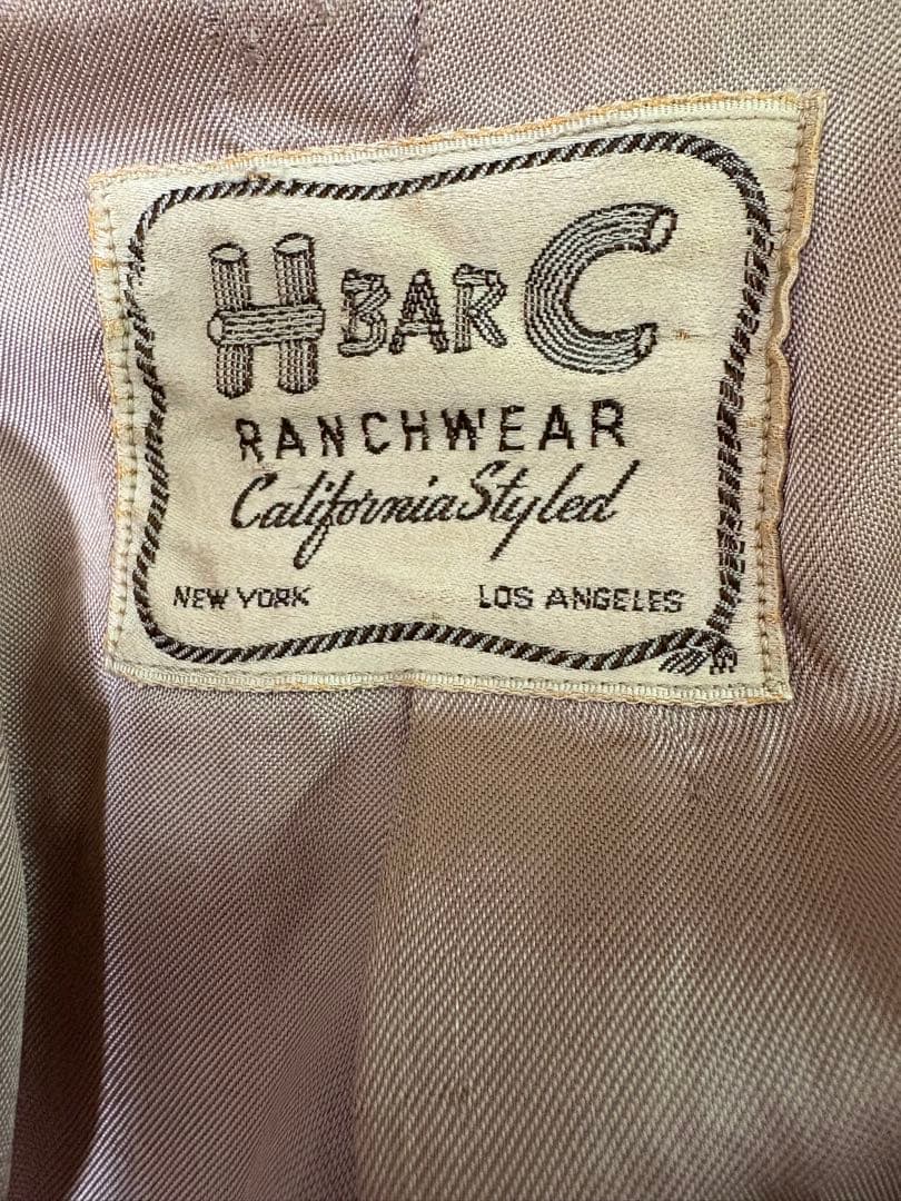 H Bar C Ranchwear ベージュ ギャバジャン