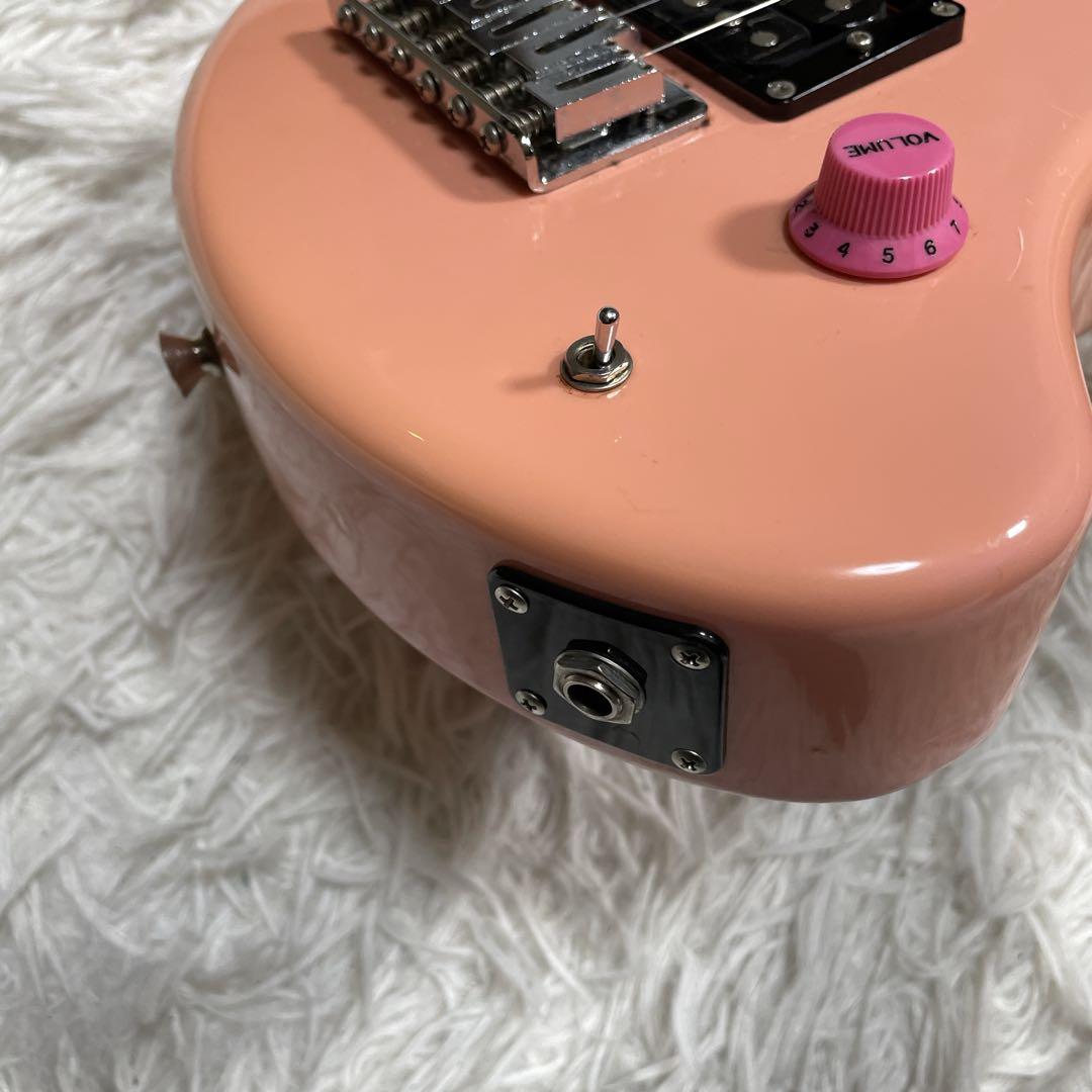 FERNANDES zo-30 ピンク エレキギター ギターケース付き　訳あり
