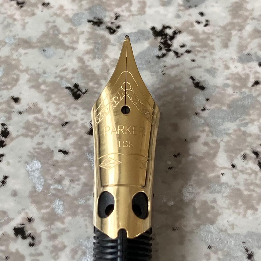 #014 オーバーホール済み 万年筆 パーカー SONNET 18k