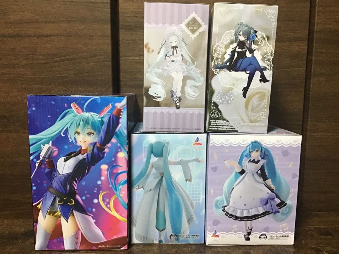 初音ミク フィギュア5個セット