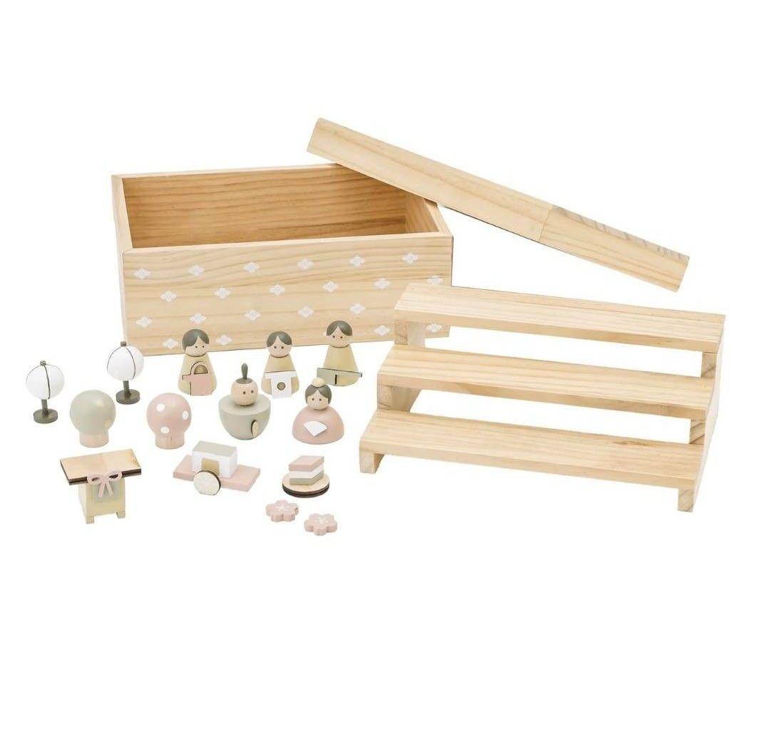 サリュー　ひなまつり　おひなさま　収納　ひな人形