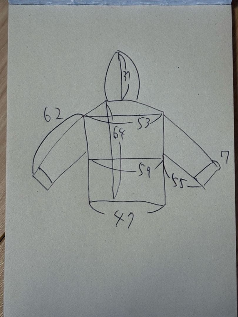 AURALEE レショップ　パーカー　サイズ4 COMOLI オーラリー　コモリ