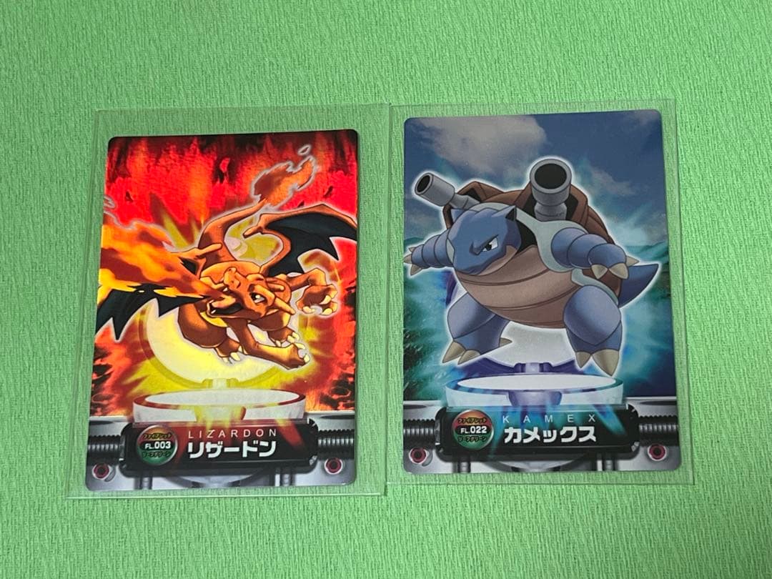 ポケモンカード リザードン カメックス 図鑑カード